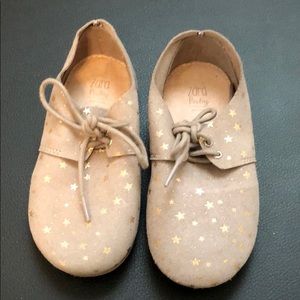 EUC Zara Baby sz 23 bluchers